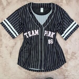 VS PINK "Team Pink 86" Mesh Baseball Jersey